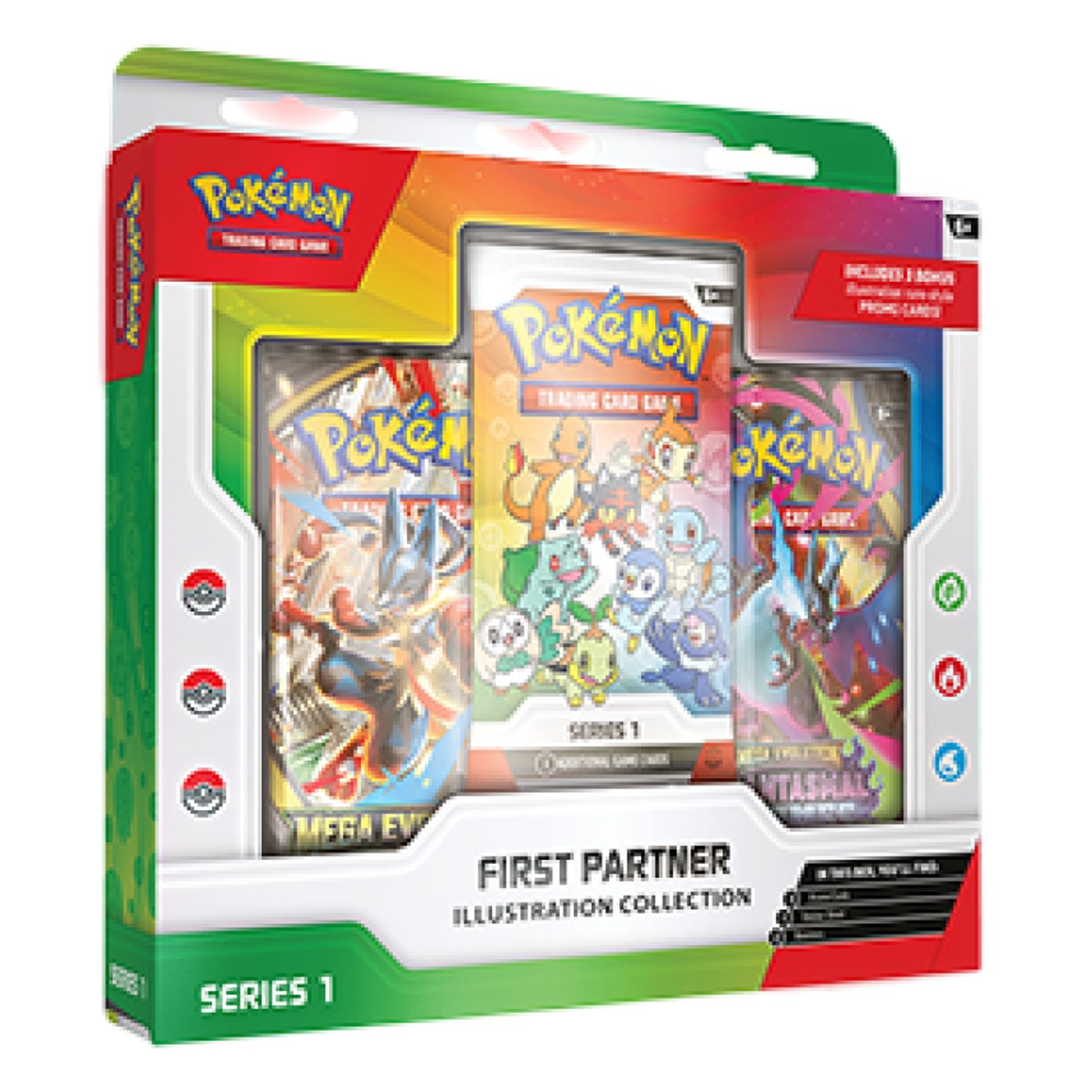 Pokemon TCG English First Partner Illustration Collection Series 1 Box Sealed