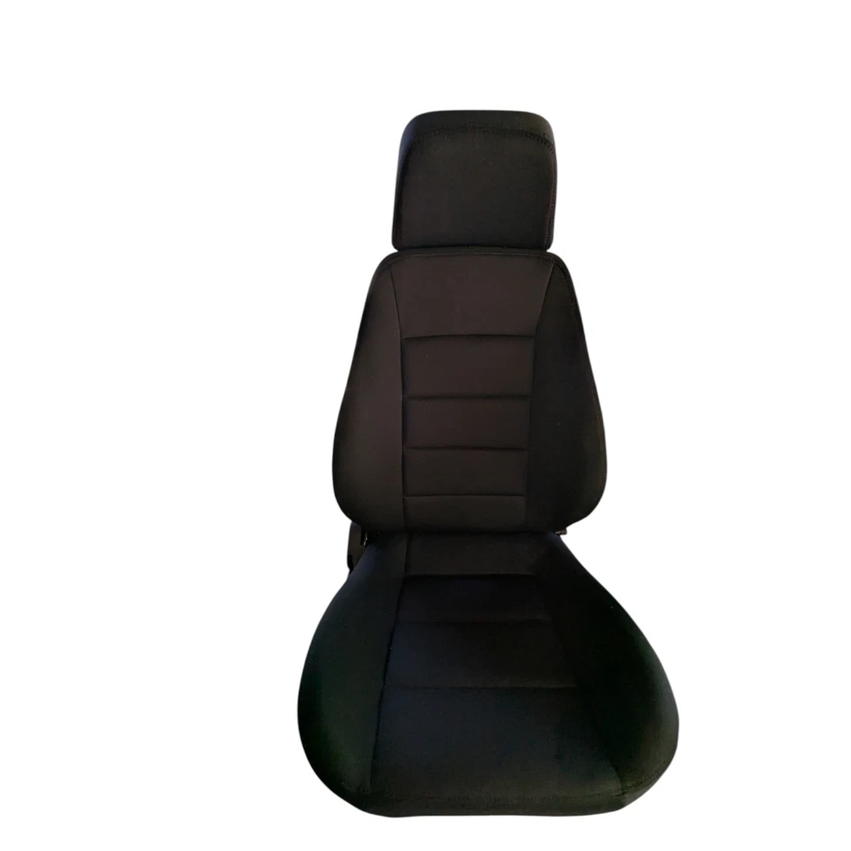 Par de asientos reclinables Corbeau para conductor y pasajero negros GTS II Foto 3 de 4