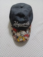 Harry Potter Hogwarts Hat Strap Back Ball Cap Authentic Collector Wizard World