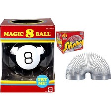 Magic 8 Ball Kids Toy, Retro Themed Novelty Fortune Teller, Ask a Medium
