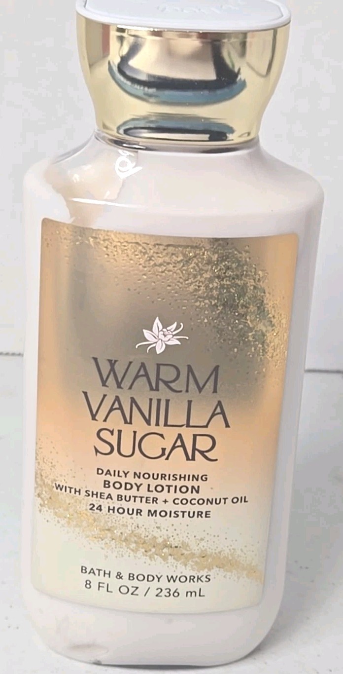 Bath and Body Works Warm Vanilla Sugar Body Lotion 8 fl oz 236 ml New