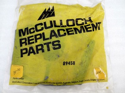 NOS Genuine McCulloch 10 Series Chainsaw Air Filter 89458