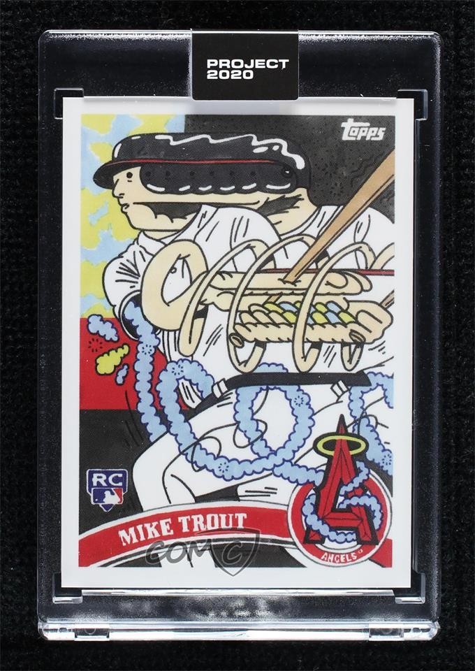 2020 Topps Project 2020 2011 Topps Update /2911 Mike Trout Ermsy #4 3l1