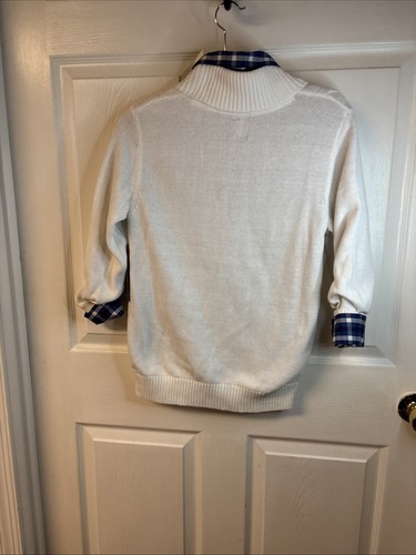Gap Boys Cable Knit Sweater & Button Up Shirt Set NWT Large 12/14 - Picture 5 of 5