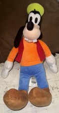 Disney Goofy Dog Plush Stuffed Toy Small Orange Shirt Blue Pants Soft Cute 12  