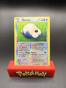 Snorlax 80/106 Flashfire Reverse Holo