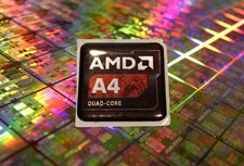 AMD A4 Resin Bubble Sticker/Decal *25mm x 25mm*