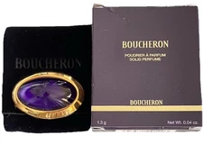 Vintage Boucheron Solid Perfume 1.3 g Rare