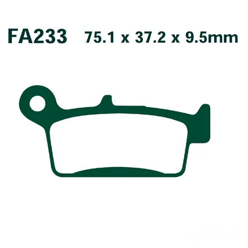 Bremsbelag BremsbeläGe EBC SFA233 Vorne FüR Kymco ZX 50 Fever Bj. 1995-1998-image