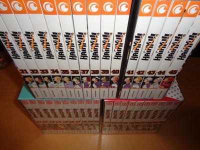 Haikyui ! Box Nr.2 3 4 5 mit Manga 11-20,21-30,31-40,41-45 Kaze Crunchyroll