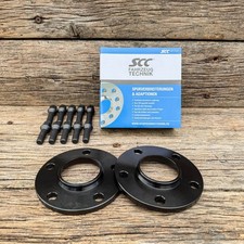Spurverbreiterung SCC für BMW 30mm 2x15mm 5x120 + Schrauben Spurplatte Schwarz