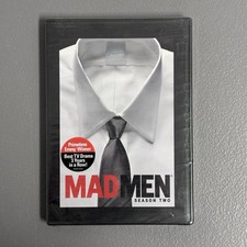 DVD TV Box Series MAD MEN Complete Season Two Discs NEW Sealed AMC