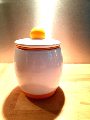 Egg-Tastic Vintage Style Keramik Eierkocher gebraucht Top Zustand