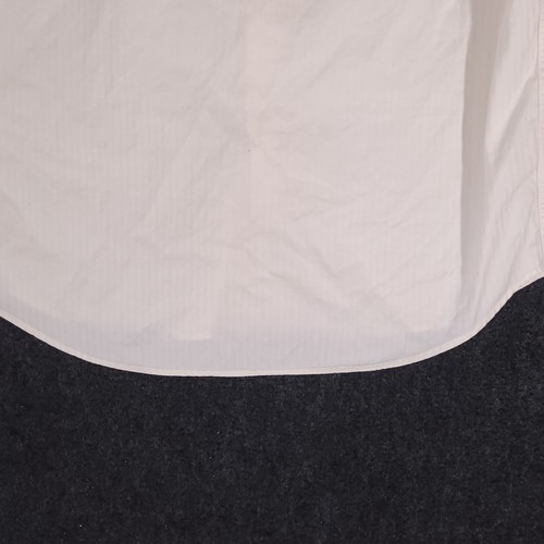 Canali Button Up Shirt Mens 41-16 Ivory Long Sleeve French Cuff Made In Italy - Picture 15 of 16