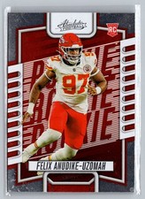 2023 Panini Absolute #162 Felix Anudike-Uzomah Green