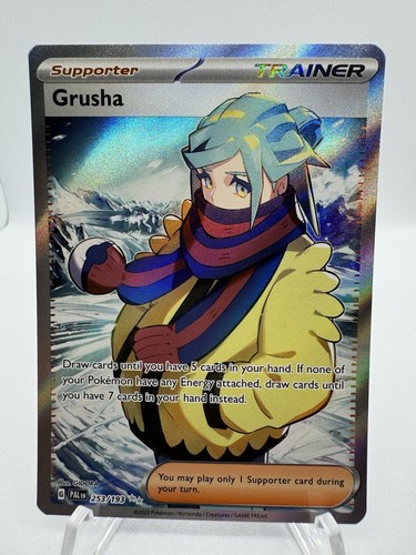 Grusha 253/193 Sv02: Paldea Evolved Holo Ultra Rare - Picture 1 of 2
