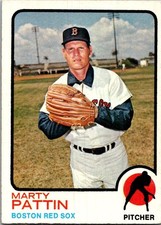 Marty Pattin 1973 Topps #415 Boston Red Sox