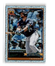 Cal Raleigh 2026 Topps 91' 35th Anniversary Chrome Series 1 Silver Pack #91C-80