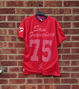 red mesh jersey
