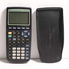 Texas Instruments TI-83 Plus Graphing Calculator Tested w/ Cover