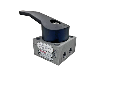 Rexroth 5630182100 4/3 G1/8 Manual Closed Center Pneumatic