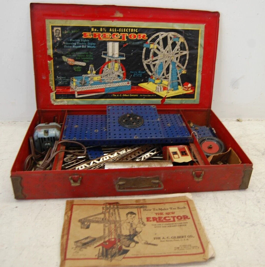 1938 erector best sale set