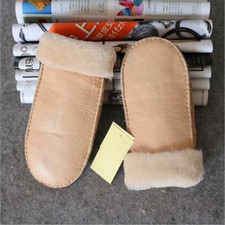 Real Sheepskin Lady Winter Women Mitten Gloves Winter Warm Mittens Choice New