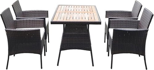 Greemotion Dining-Set Mailand Elegantes Dining-Set, 5-teilig - Bild 2 von 4