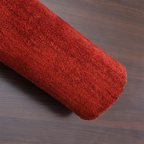 Eco-Friendly Hand Knotted Loom Wool Area Rug Light Red Solid BBH Homes BBL00111 - Picture 27 of 148