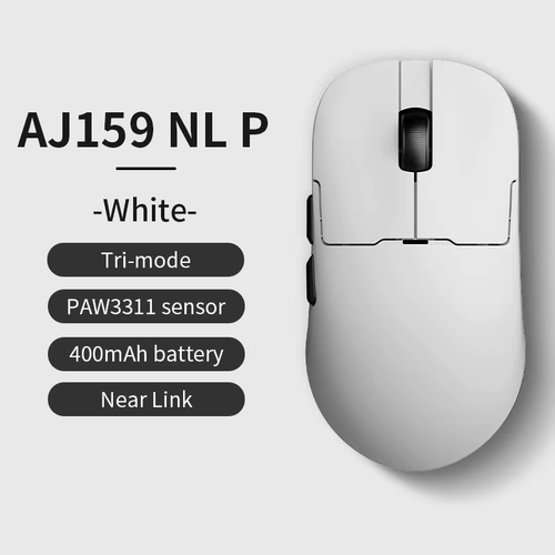 Souris gaming sans fil AJAZZ AJ159 - PAW3395, 56 g, double/triple mode, base RGB - Photo 24/29