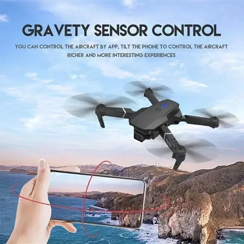 Drone 4k Hd Wifi Fpv con Cámara 1080p, Sujeción de Altitud, Cuadricóptero Rc Plegable a - Imagen 14 de 27