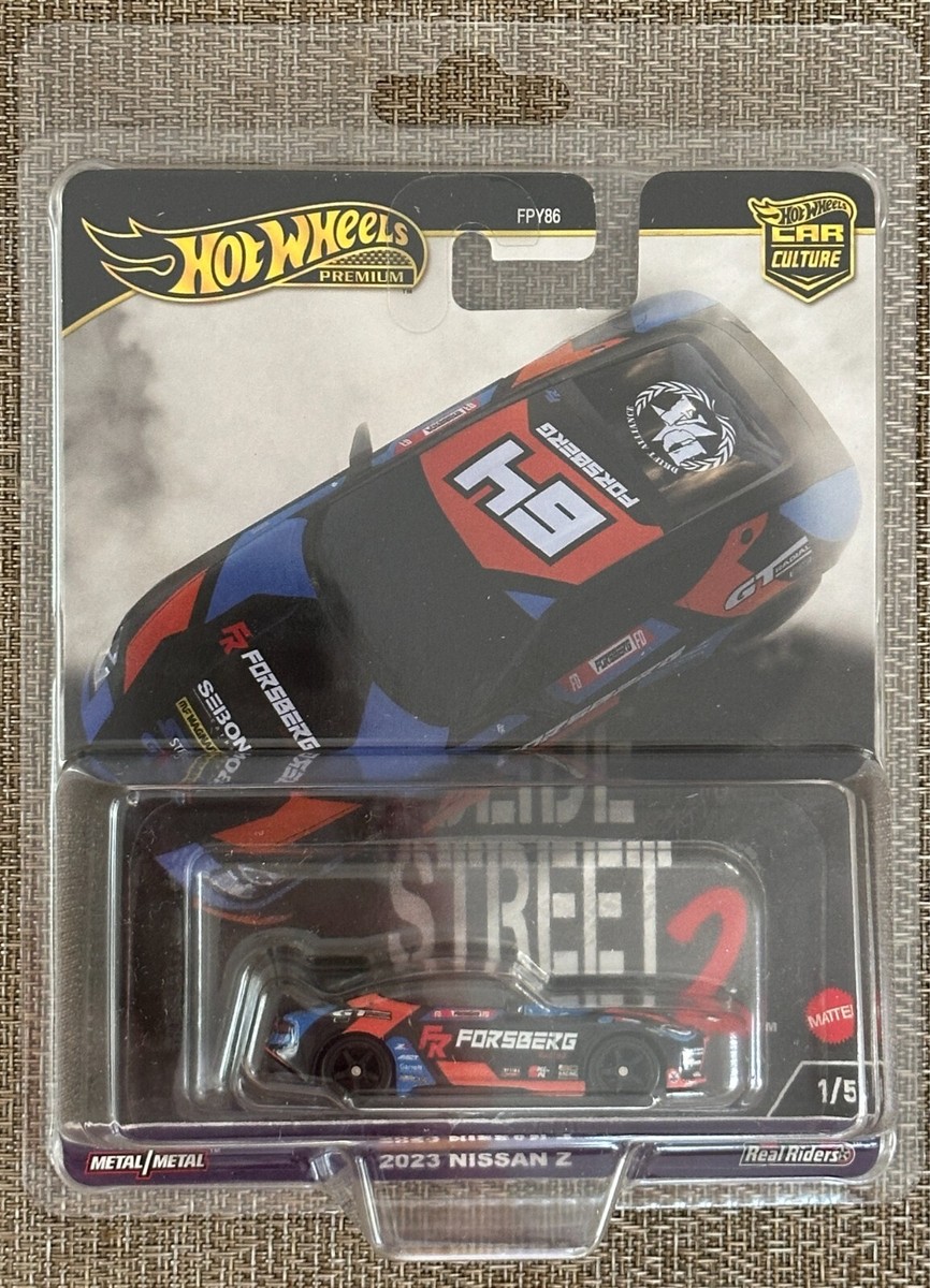 2024 Hot Wheels Slide Street 2 , 2023 Nissan Z , Lot of 5