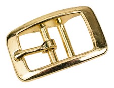 50 - 1/2 Inch Brass Plated Tongue Buckle Closeout