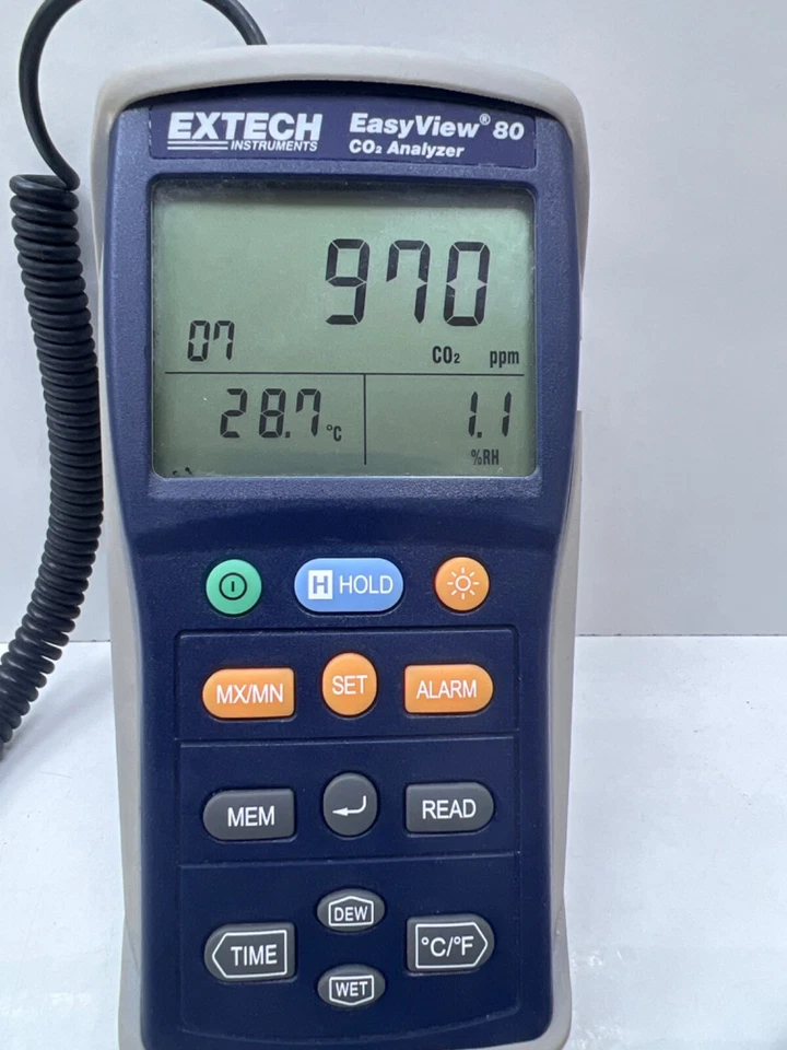 EXTECH Easy View Indoor Air quality , CO2 Anlyzer - Image 3 of 4