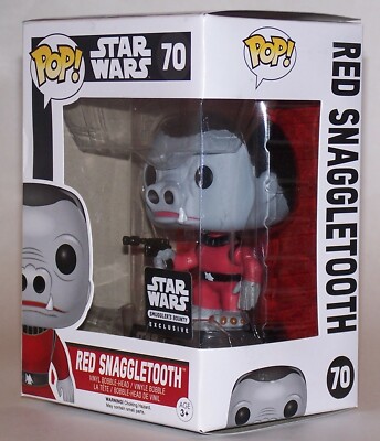 Funko Pop! Star Wars Red Snaggletooth 70 Smuggler's Bounty Exclusive | eBay