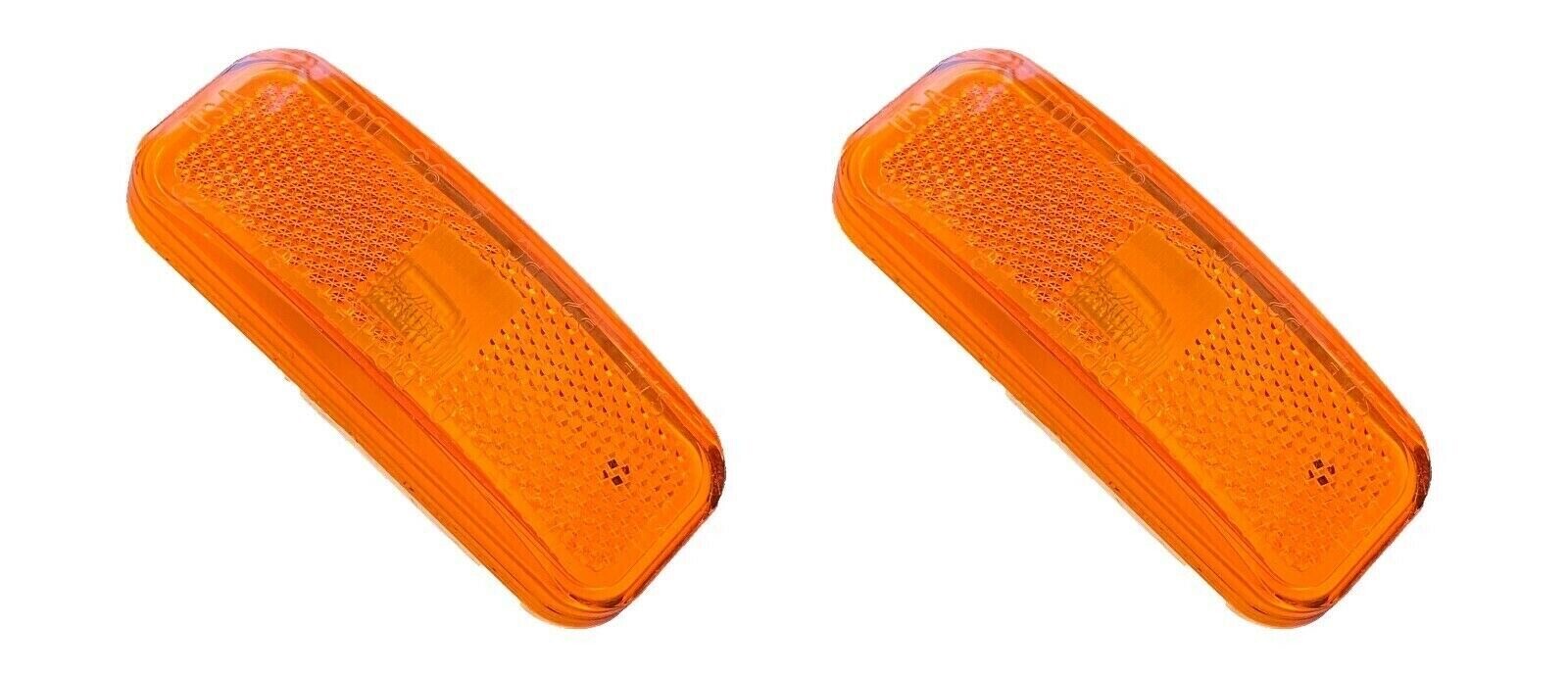2 Amber Marker lights Glo Brite 118A