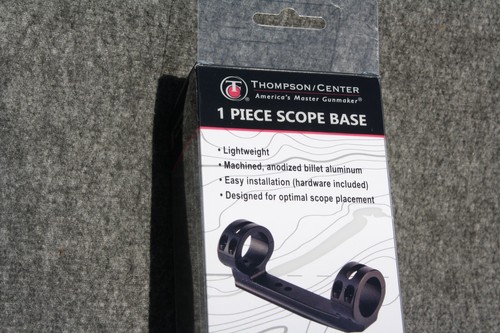 Thompson Center Black One Piece Scope Base & Ring Combo 1" Medium Encore Omega - Picture 6 of 8