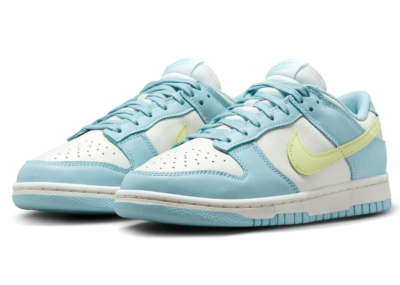靴 Nike Dunk Low 9.5 Sail/Citron Tint/Ocean ✓🔥NIKE DUNK LOW SAIL / OCEAN BLISS / CITRON TINT - *IN