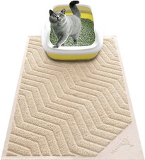 XL Large Cat Litter Box Mat Pad Pet Kitty Clean Easy Cleaning Floor Protecter