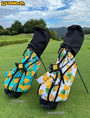 LOUDMOUTH カラフル迷彩 ゴルフバッグ Loudmouth Golf Convenience Club Cart Bag LM-CB0018 Wall Art
