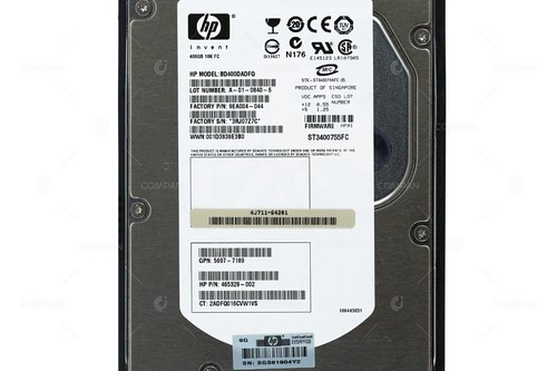 466277-001 HP HDD 400GB 10K FATA 2/4G 3.5" FOR EVA 4400 6400 8400 M6412 - Picture 4 of 8