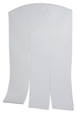 Vinyl Dog Door Flap, Fits 12.6 x 17.7-in Wooden Dog House Opening Replacement