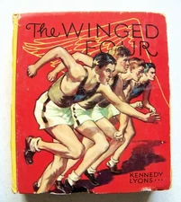 1937 Saalfield Edition THE WINGED FOUR Track & Field Story By KENNEDY LYONS