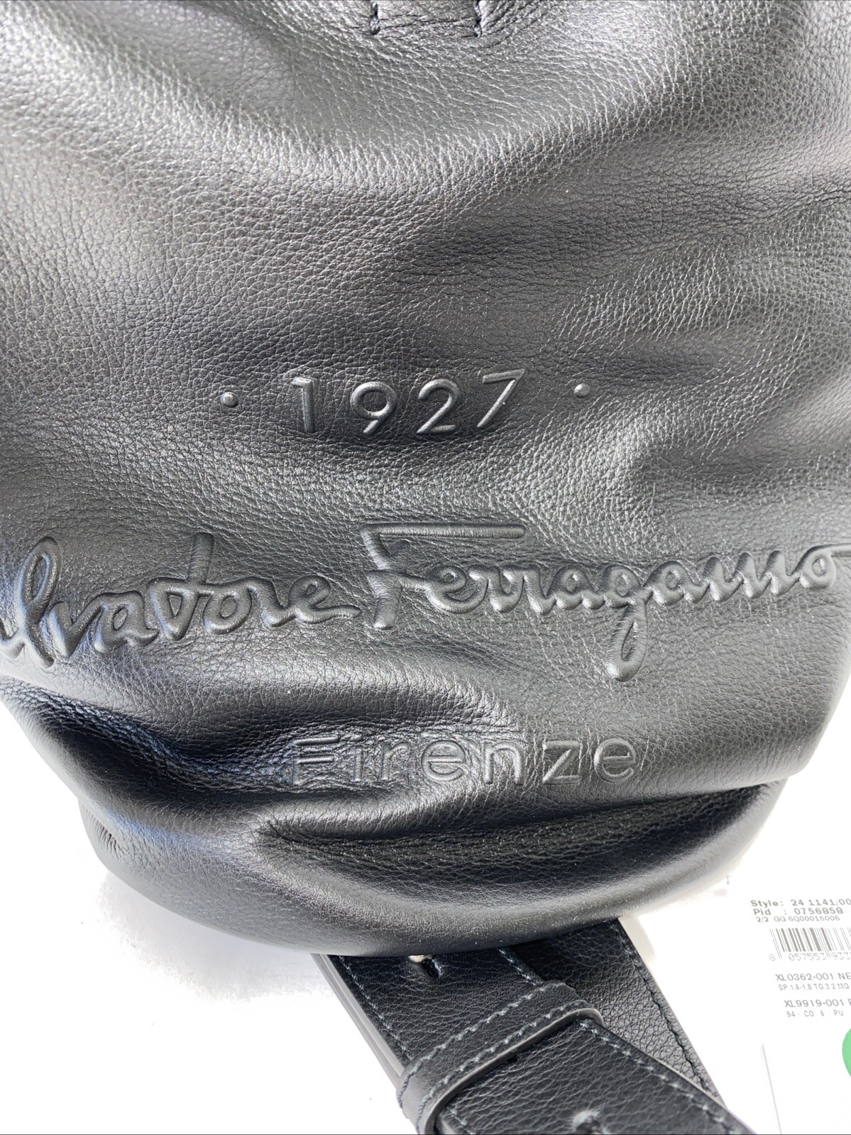 Salvatore Ferragamo LEATHER ONE-SHOULDER BACKPACK UNUSED BUT IMPERFECT Pls Read! image 4