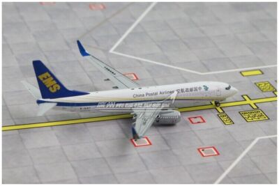1:400 JC Wings China Post Airlines EMS BOEING 737-800F Airplane Diecast Model