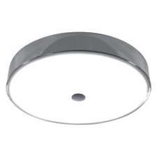 HIB - Lumen Round LED Ceiling Light In Chrome - 0740 