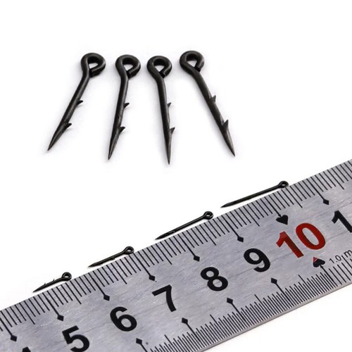 20x Black Bait Spike Carp Fishing Hook Bait Sting Boilies Pin Rigs Tool 8mm-15mm - Picture 4 of 15