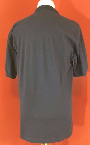 Barbados Sun Island Cotton Navy Blue Polo Golf Shirt Mens L Palm Tree Jamaica - Picture 5 of 9
