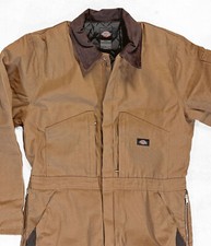 Dickies Premium Insulated Duck Coverall TV239BD Khaki Men's 2XLT 46/32 50-Chest