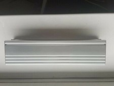 12 inch letter box in silver for UPVC COMPOSITE AND WOOD DOORS Comes With Screws